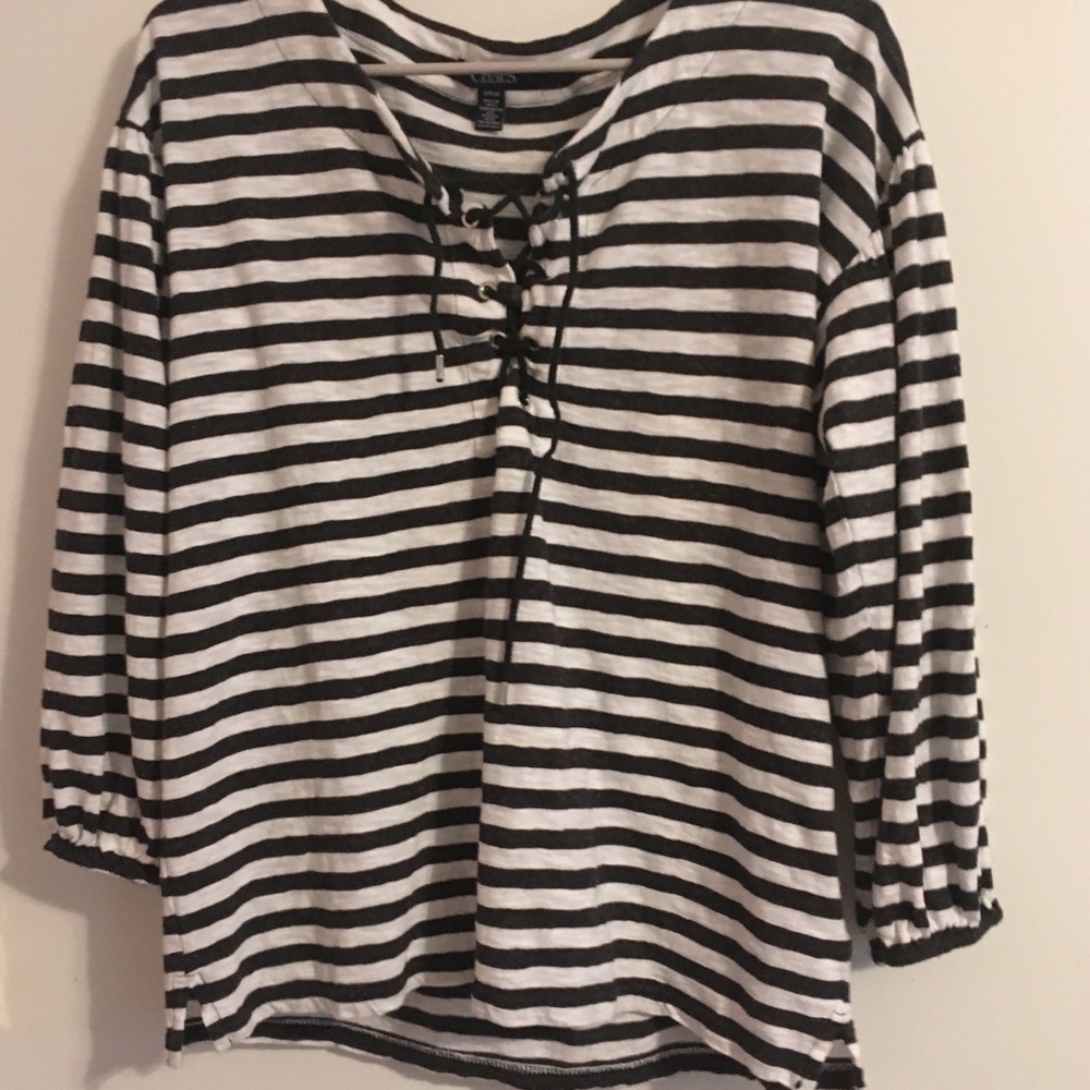Balloon sleev blouse